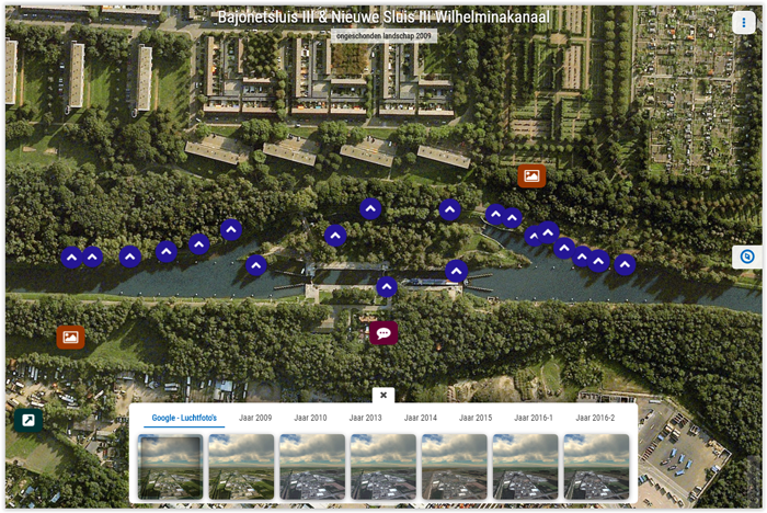 momenteel bezig met nieuwe virtuel tour op Google Earth map 2009
