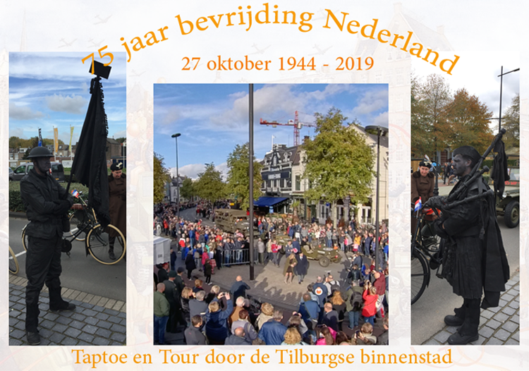 75 jaar bevrijding Nederland opening tour 750