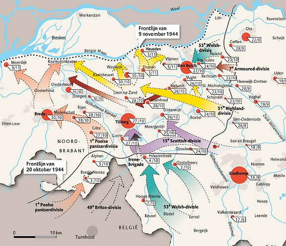 De bevrijding van Noord Brabant tilburg