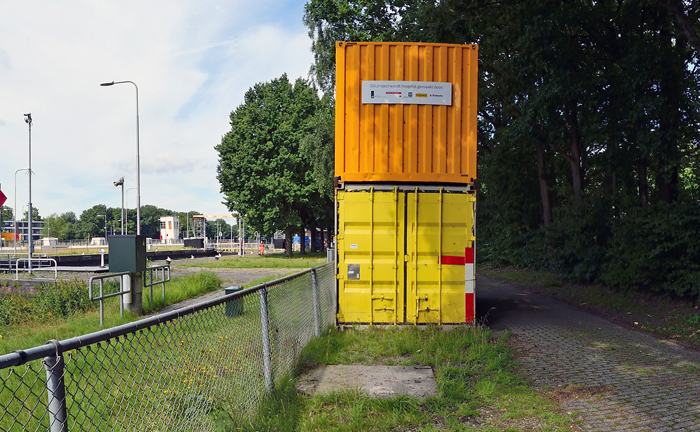 Uitkijkpunt augustus 2017 verwijderd