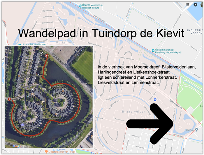 Klik op image en ga naar het wandelpad