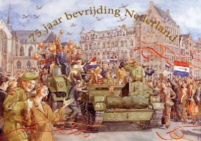 75 jaar bevrijding Nederland