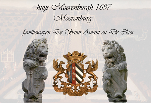 leeuwen en wapenschild moerenburg 1697