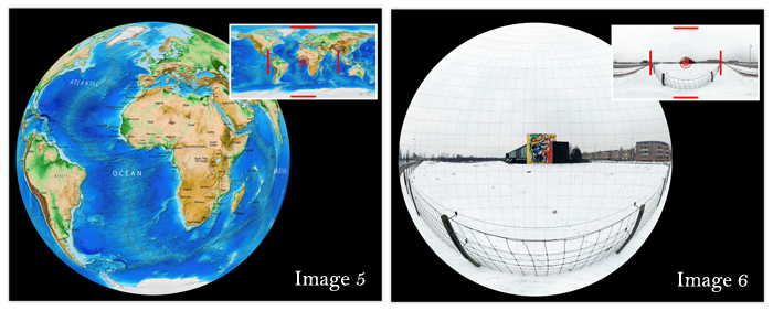 wereldbol versus bolpanorama