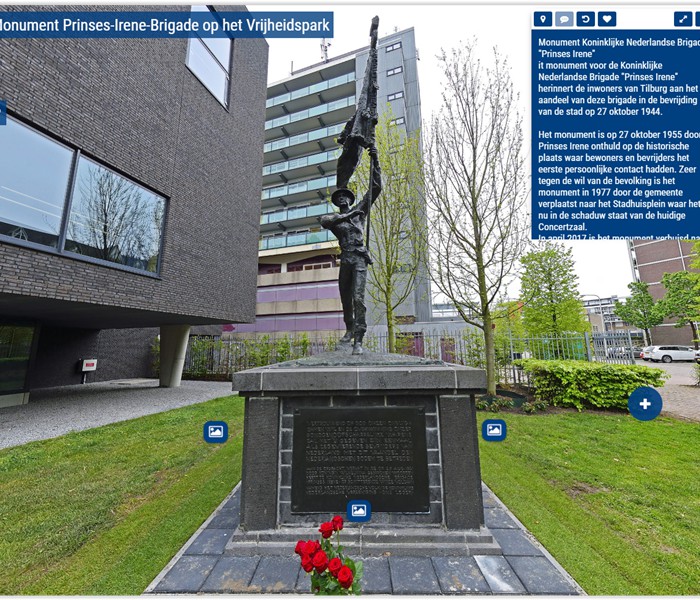 Monument Prinses-Irene-Brigade op het Vrijheidspark