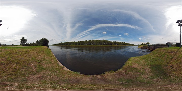 Noordzijde Stuw aan Wilhelminakanaal