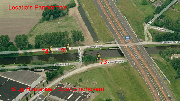 Brug Houtense locatie's