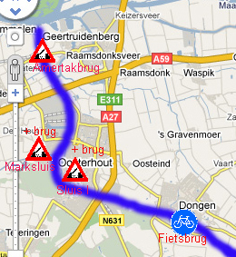 Oosterhout Kaart