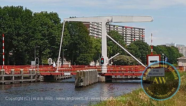 031 klein Wilhelminakanaal (342) - Brug Waalsestraat - Tilburg_w