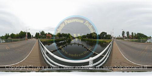 049 Op brug Piushaven Oost - Brug Piushaven & Piushaven - Tilburg