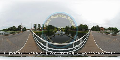 050 Op brug Piushaven West - Brug Piushaven & Piushaven - Tilburg