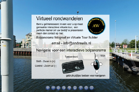 Startscherm - uitleg toetsenbord en muis