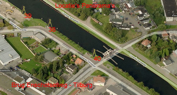 Brug Enschotseweg Locatie's