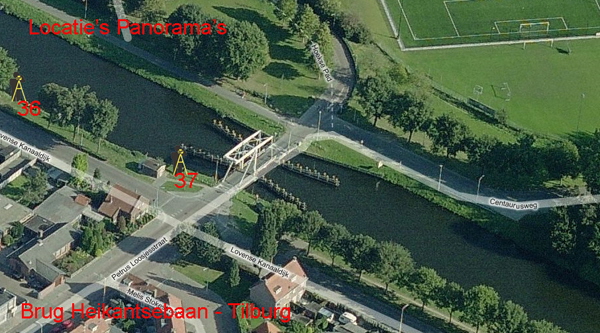 Brug Heikantsebaan Locatie's