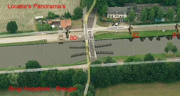 Brug Hooydonk locatie's
