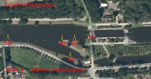 Sluis IV Haghorst locatie's