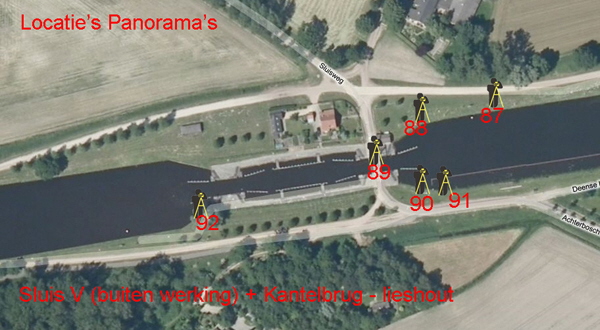 Sluis V locatie's