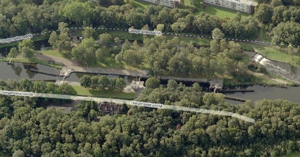 Luchtfoto Bing maps Sluis III