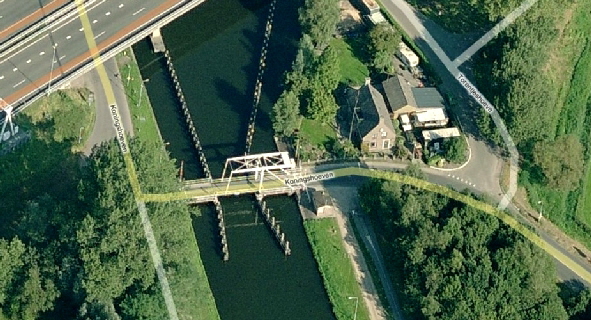 Luchtfoto Bing maps Trappisten